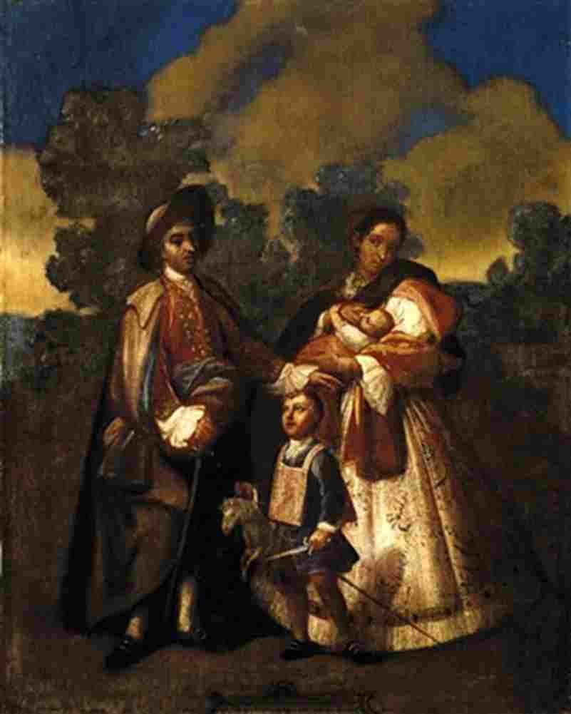 ruiz of spanish and morisca albino Art A4 Photo Print