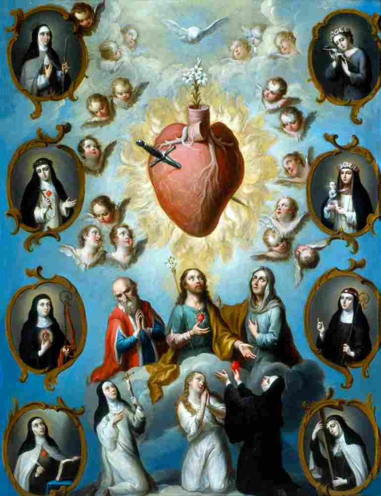 ruiz the heart of mary Art A4 Photo Print