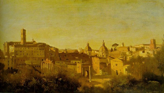 russian corot Art A4 Photo Print