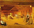 russian gumno Art A4 Photo Print