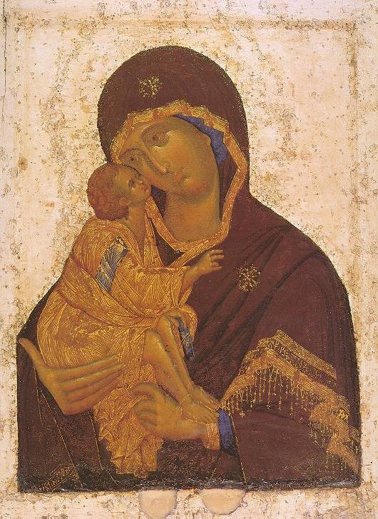 russian icon donvir Art A4 Photo Print