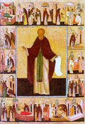 russian icon moserg Art A4 Photo Print