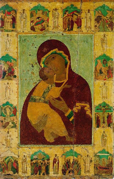 russian icon movlad Art A4 Photo Print