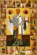 russian icon nonick Art A4 Photo Print
