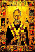 russian icon sinnic Art A4 Photo Print