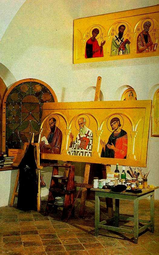 russian icon studio Art A4 Photo Print