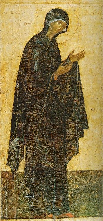 russian icon thvirg Art A4 Photo Print