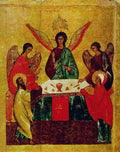 russian icon trin2 Art A4 Photo Print