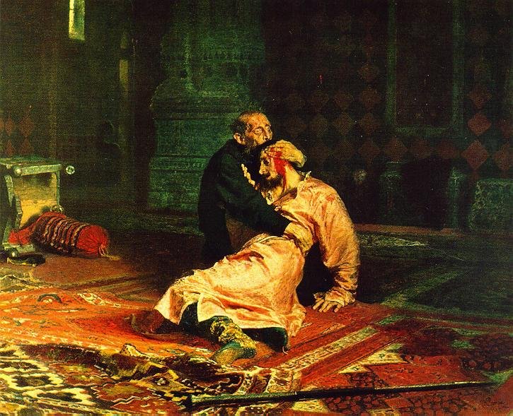 russian repin2 Art A4 Photo Print