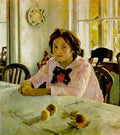 russian serov1 Art A4 Photo Print