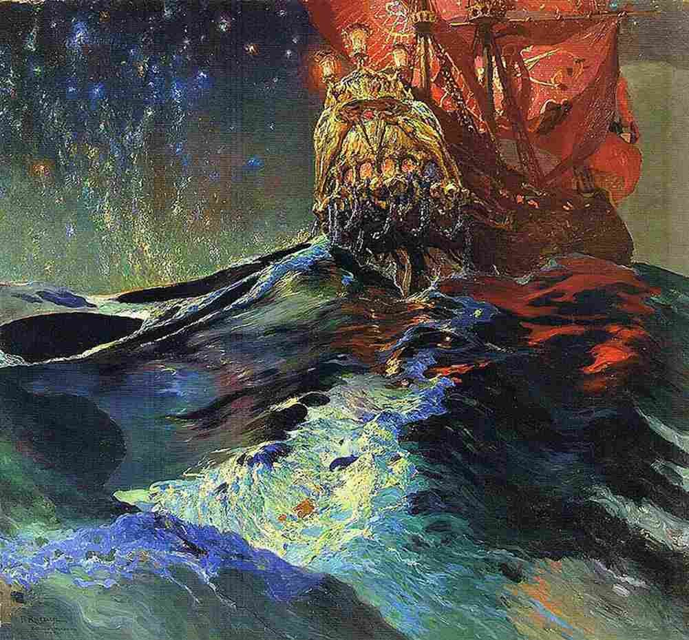 rusz Shipwrecked Art A4 Photo Print