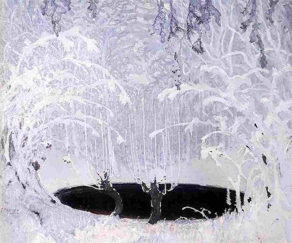 rusz Winter Tale Art A4 Photo Print