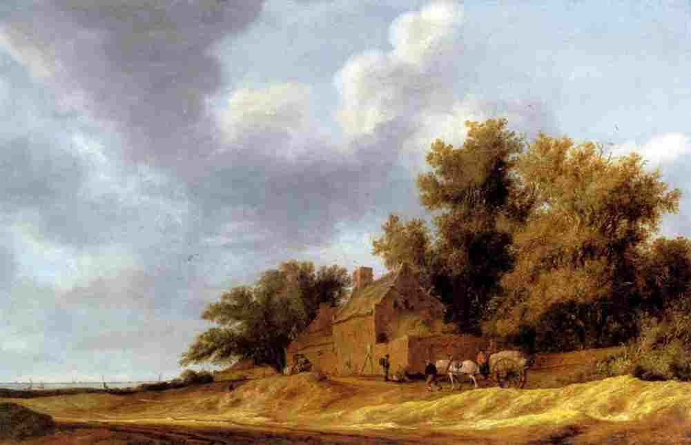 ruy Landscape with Farmstead Art A4 Photo Print
