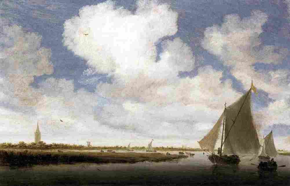 ruy Sailboats on the Wijkermeer Art A4 Photo Print