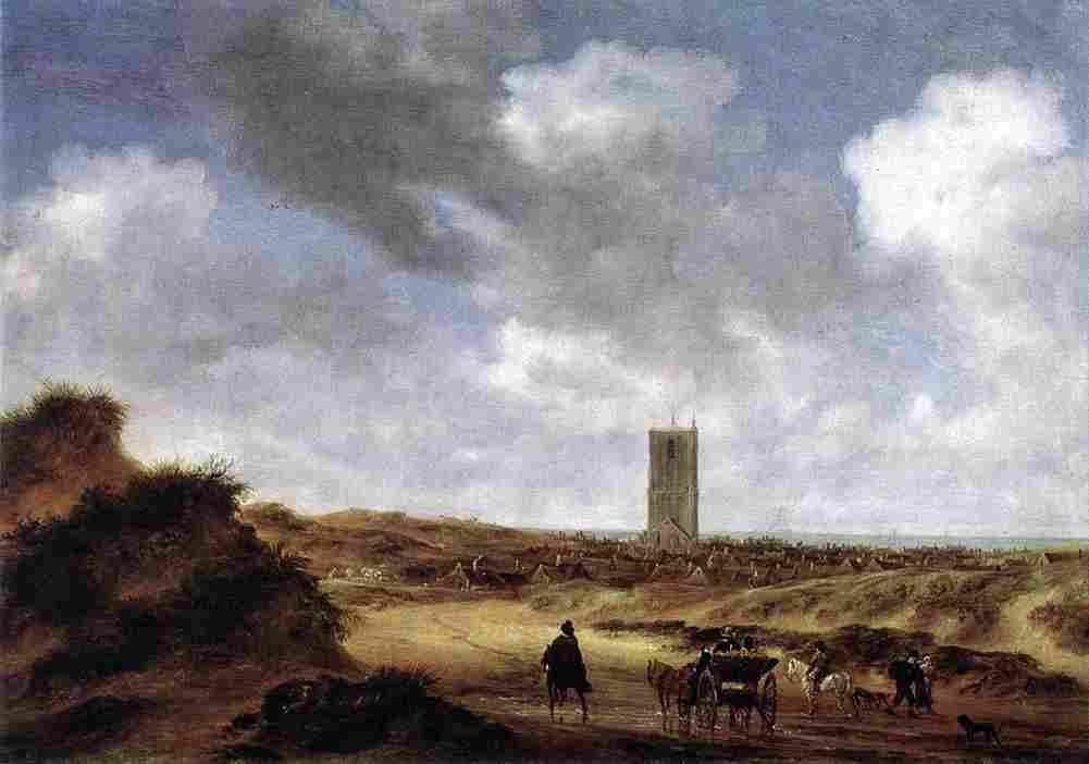 ruy View of Egmond Art A4 Photo Print