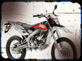rx 50 A4 Photo Print Motorbike Vintage Aged