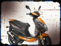 ry6 A4 Photo Print Motorbike Vintage Aged