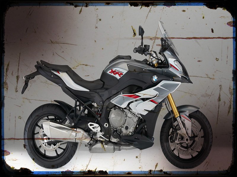 s 1000 xr  A4 Photo Print Motorbike Vintage Aged