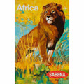 sabena africa 1968 2 Advert A4 Photo Print