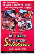 saboteur us 1sh D Advert A4 Photo Print