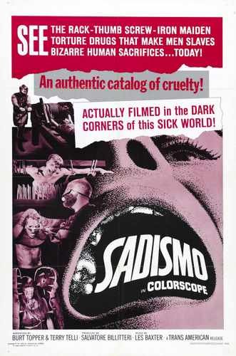 sadismo  01 film star poster A4 Photo Print