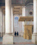 sae The Nieuwe Kerk at Haarlem Art A4 Photo Print