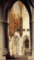 sae interior of st bavo Art A4 Photo Print