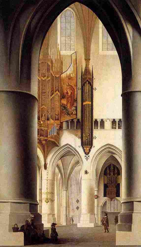 sae interior of st bavo Art A4 Photo Print