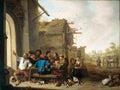 saftleven cornelis boer company Art A4 Photo Print