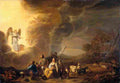 saftleven cornelis the proclamation to the shepherds Art A4 Photo Print