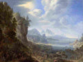 saftleven herman christ teaching from saint peter s boat Art A4 Photo Print