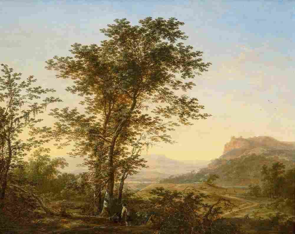 saftleven herman mountainous landscape Art A4 Photo Print