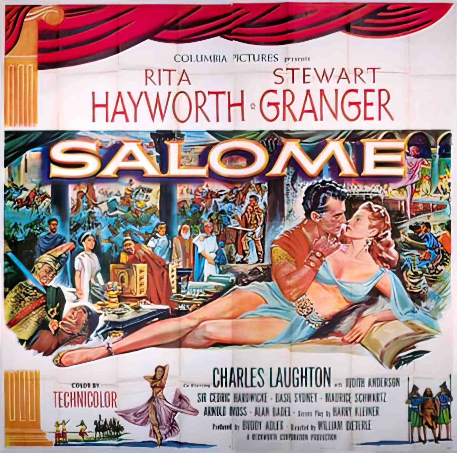 salome us 6sh Advert A4 Photo Print