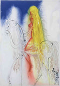 salvador dali lady godiva A4 Photo Print