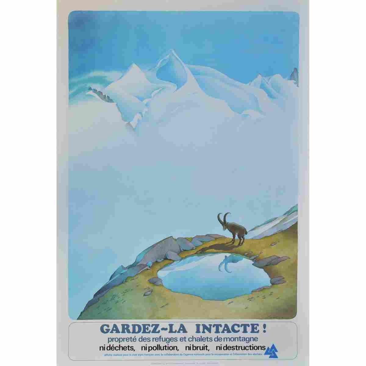 samivel gardez la intacte vers 1970 2 Advert A4 Photo Print