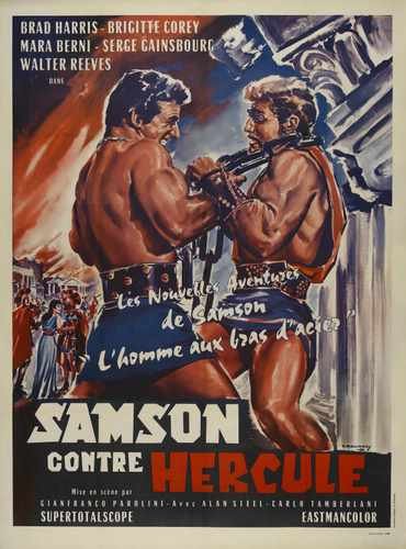 samson 1961  02 film star poster A4 Photo Print