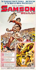 samson et dalila us 3sh Advert A4 Photo Print