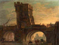 sandby Old Bridge at Shrewsbury Art A4 Photo Print