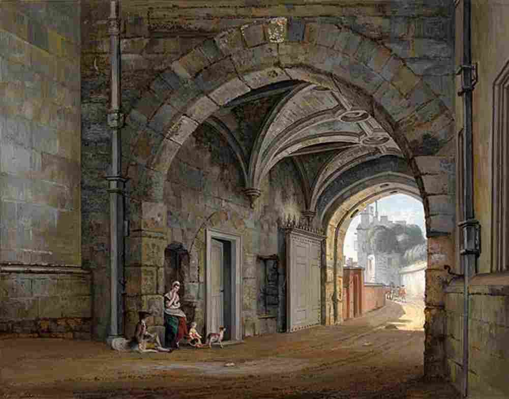 sandby The Queen Elizabeth Gate Art A4 Photo Print