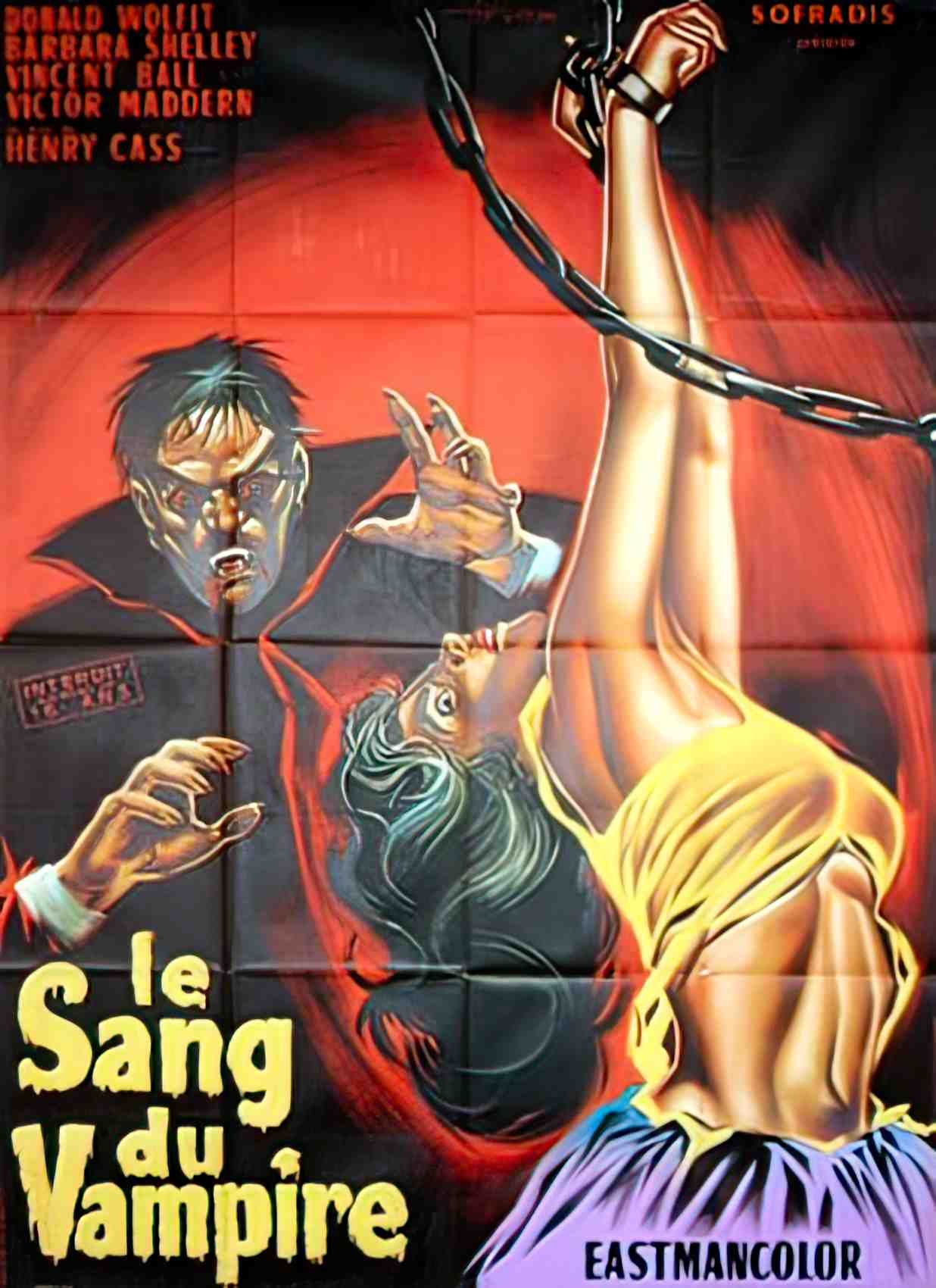sang du vampire le Advert A4 Photo Print