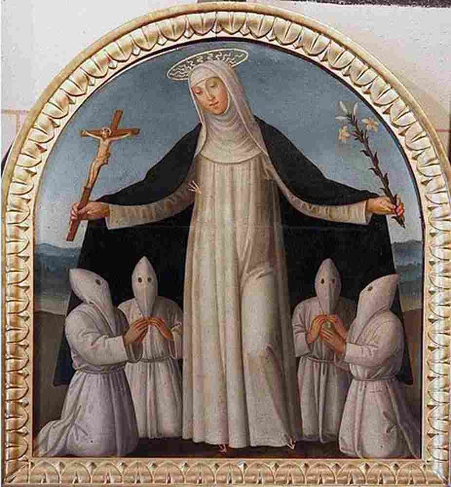 sano catherine siena night oratory Art A4 Photo Print
