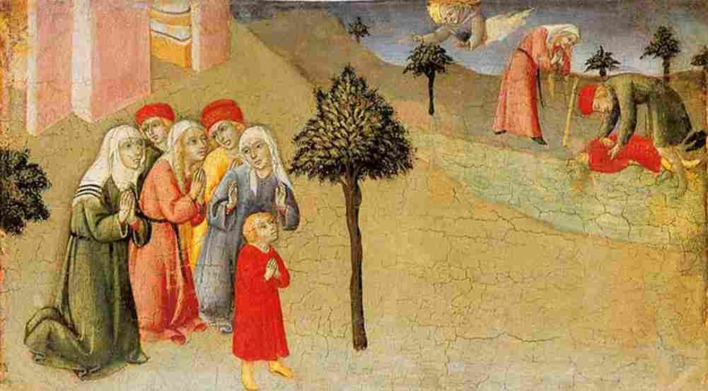 sano saint bernardino restoring a child to life Art A4 Photo Print