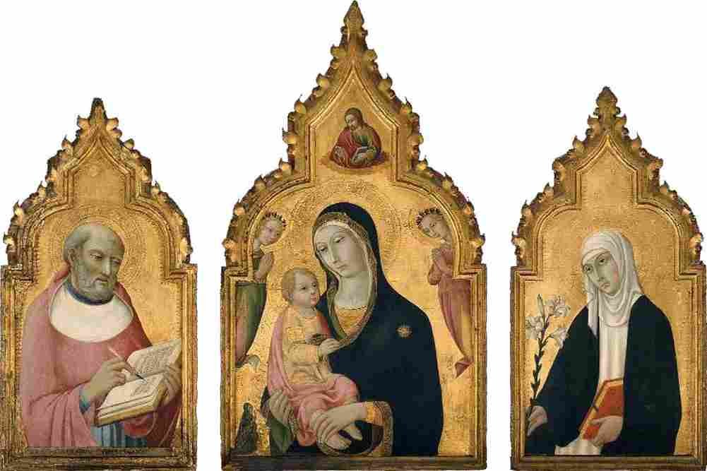 sano triptych Art A4 Photo Print
