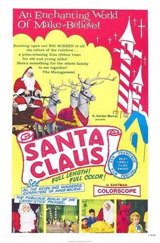 santa claus  01 film star poster A4 Photo Print