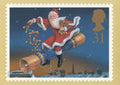 santa claus raining crackers father christmas 161339 A4 Photo Print