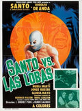 santo vs she wolves  01 film star poster A4 Photo Print