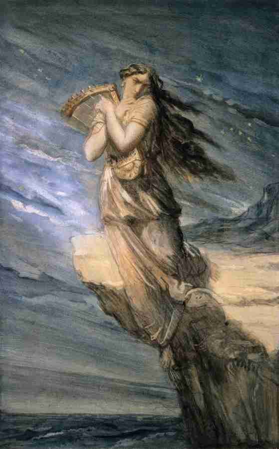 sappho Art A4 Photo Print
