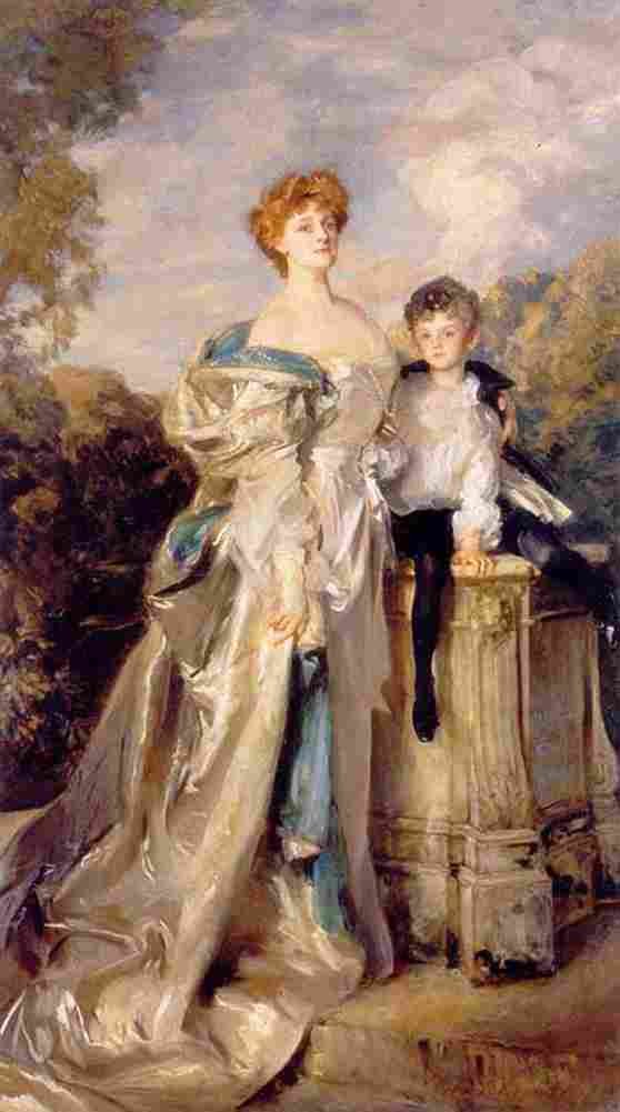 sar Countess of Warwick and Son Art A4 Photo Print