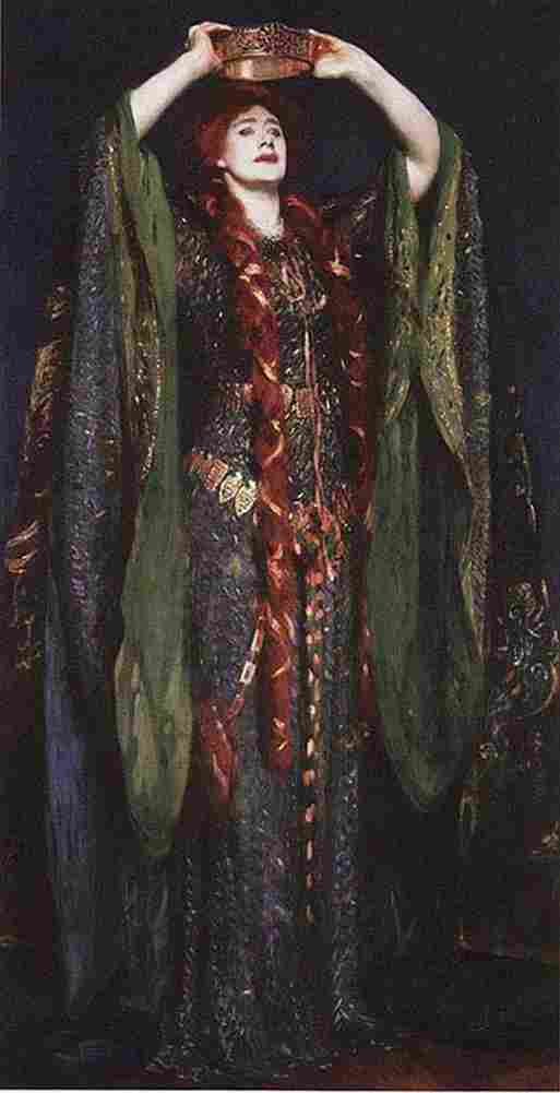 sar Ellen Terry as Lady Macbeth Art A4 Photo Print