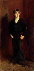 sargent The Late Major EC Harrison as a Boy Art A4 Photo Print